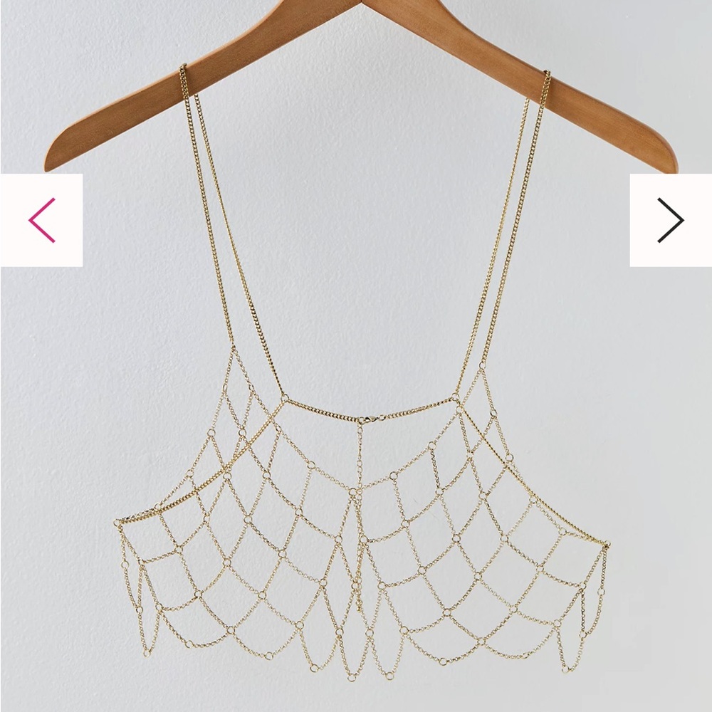 Free people chain bralette